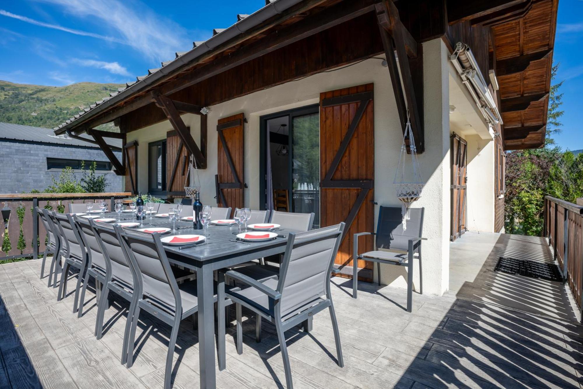 Grand Chalet St-Lary Centre 13 A 15 Pers Saint-Lary-Soulan Luaran gambar